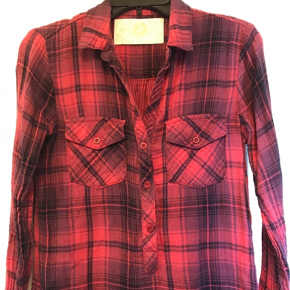Bella Dahl Tops - Bella Dahl long sleeve flannel. Price FIRM!
